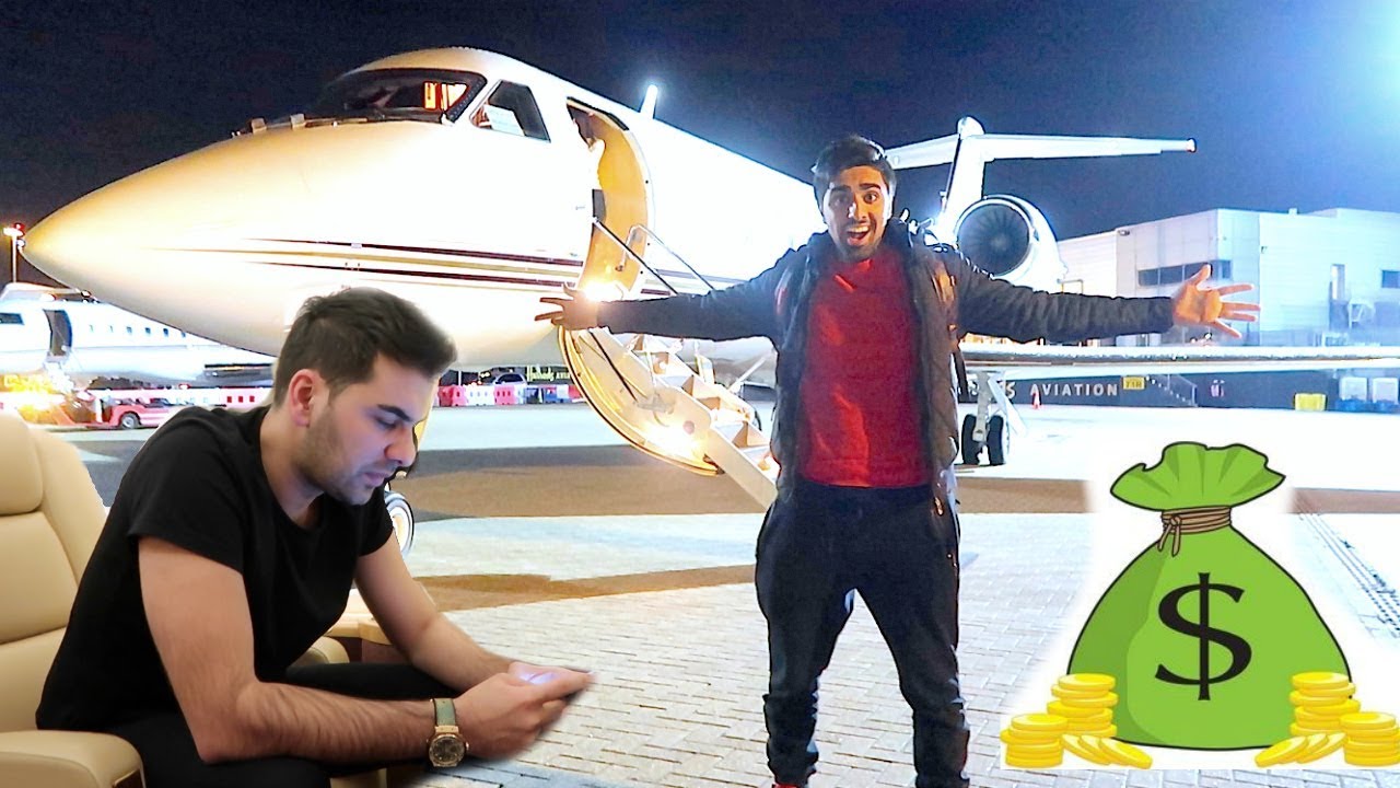 TRAVELLING WITH A BILLIONAIRE !!!