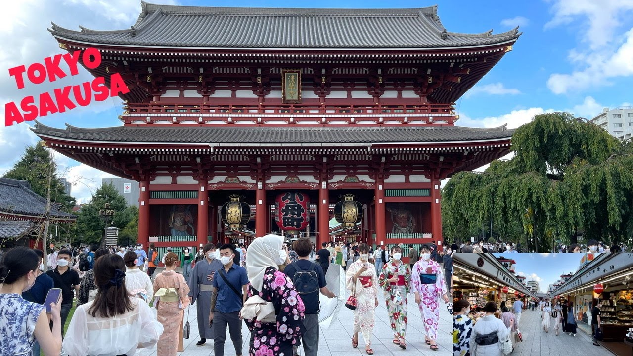 ASAKUSA JAPAN || SENSO-JI TEMPLE ASAKUSA TOKYO JAPAN