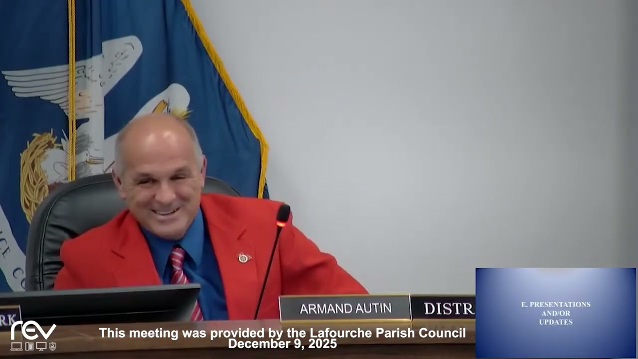 Lafourche Parish Council Meeting (12-9-25)