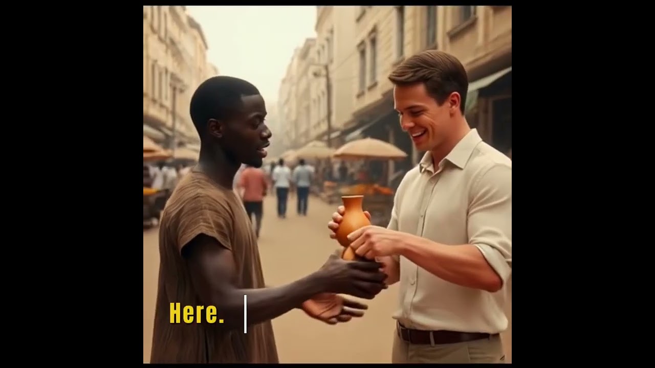 THE PALM WINE TAPPER #aiart #Shorts #Art #AI #Visuals #SamuraiArt #fyp  #ShortsArt #art 