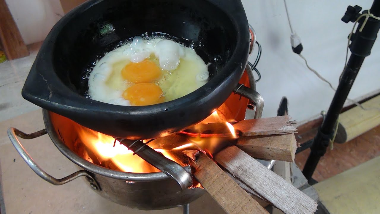 C&oacute;mo hacer fog&oacute;n de le&ntilde;a con olla vieja muy f&aacute;cil