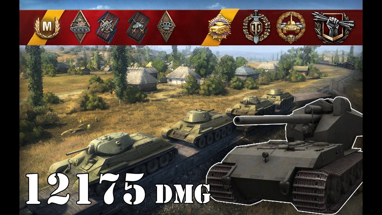 World of Tanks / WT auf E 100 .. 12175 Dmg