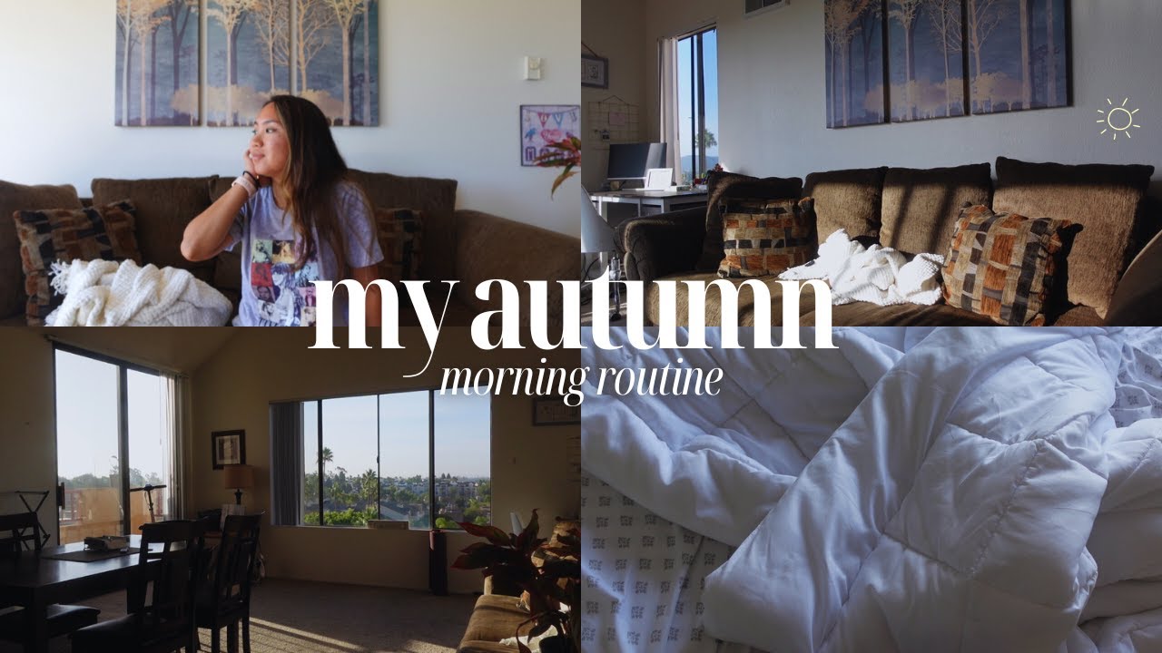 My Autumn Morning Routine 2023 | Gratitude, Reconnecting to My Faith, & Healthy Habits