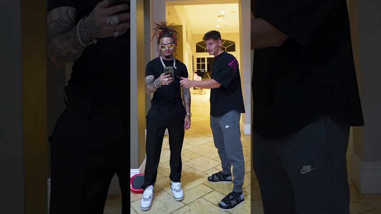Lil Pump Face Times Самый известный человек #шорты