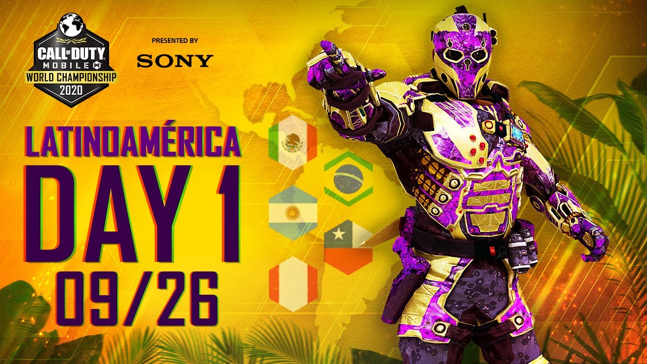 Dia 1 Liguillas regionales para Latinoamerica del Campeonato mundial de Call of Duty Mobile 2020