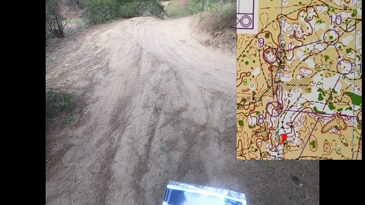 Antalya, Lara Forest, orienteering training