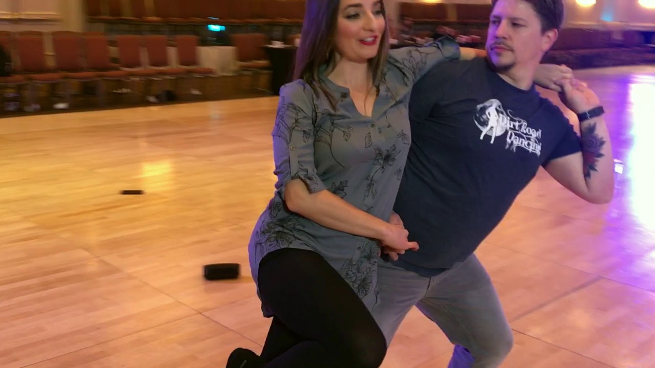 Country Swing Move: Superman Leans into Flash Dance Dip