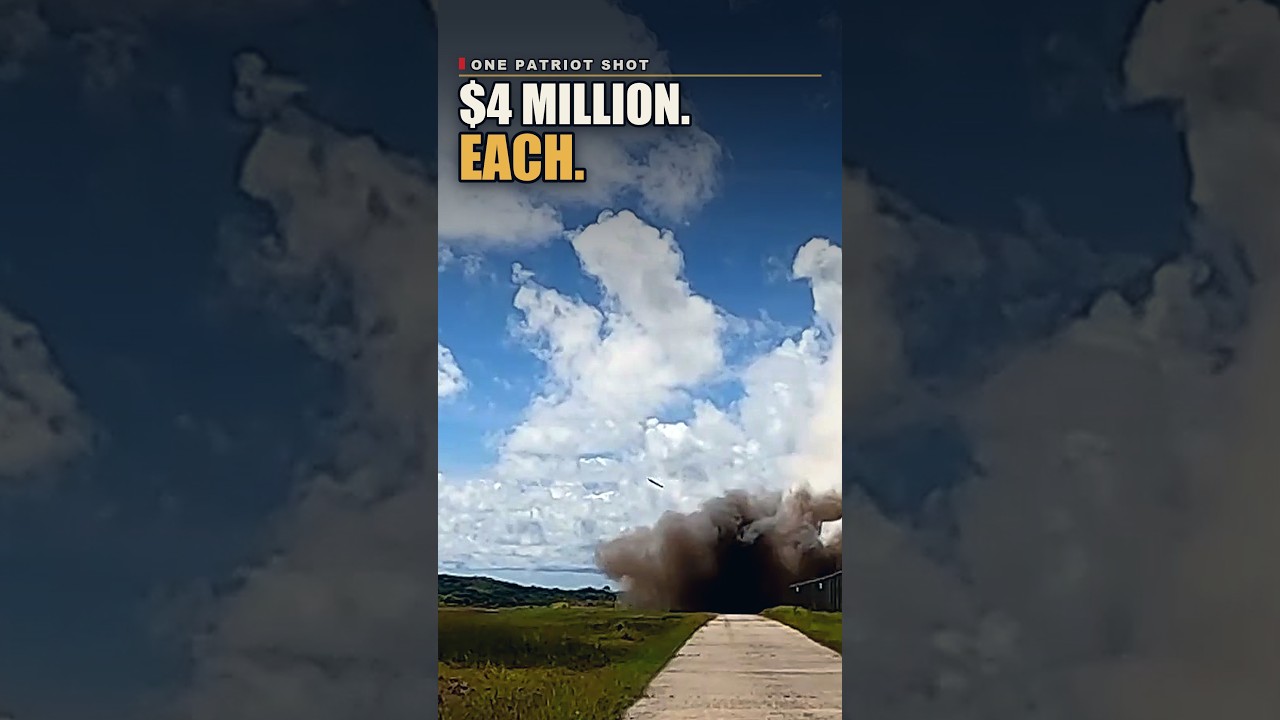 Why one Patriot shot costs $4 million #shorts