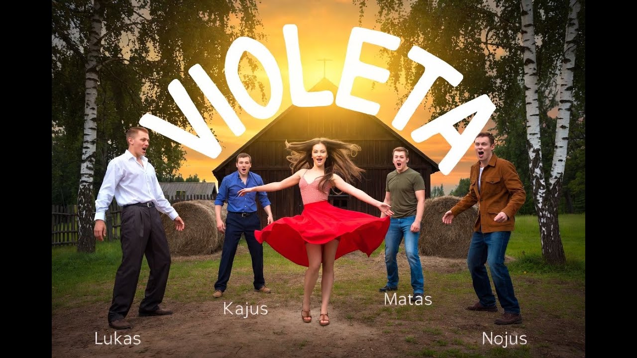 Violeta 💃🔥 | Kaimo Karalienė | Liaudiška Vasarinė Daina 2025 | Linksmas Kaimietis