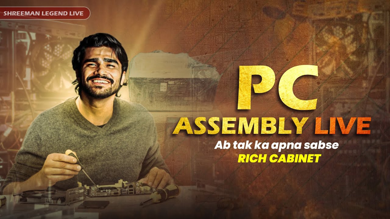 Cabinet Nahi Ghar Laya hu | Live PC Assembly