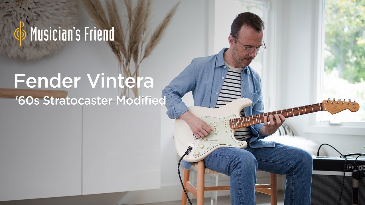 Fender Vintera '60s  Stratocaster Modified Demo - All Playing, No Talking