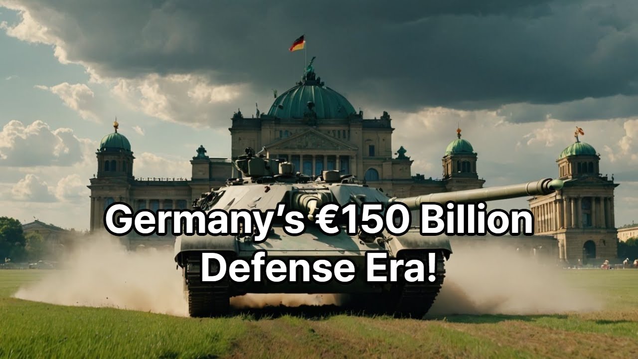 [J.JTimes] Germany to Triple Defense Spending by 2029! Europe's Military Shift Begins