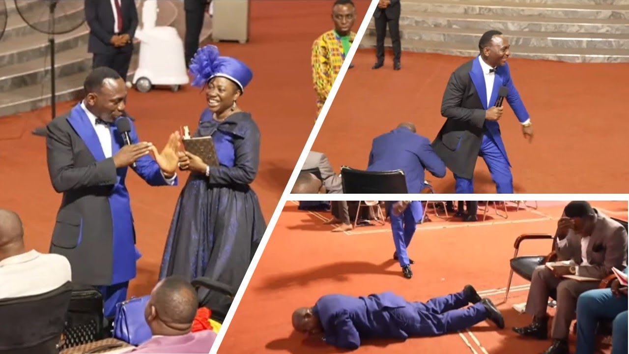 FUNNY MOMENT WITH DR PAUL ENENCHE IN SERVICE TODAY #BoneProsperity 😂🤣