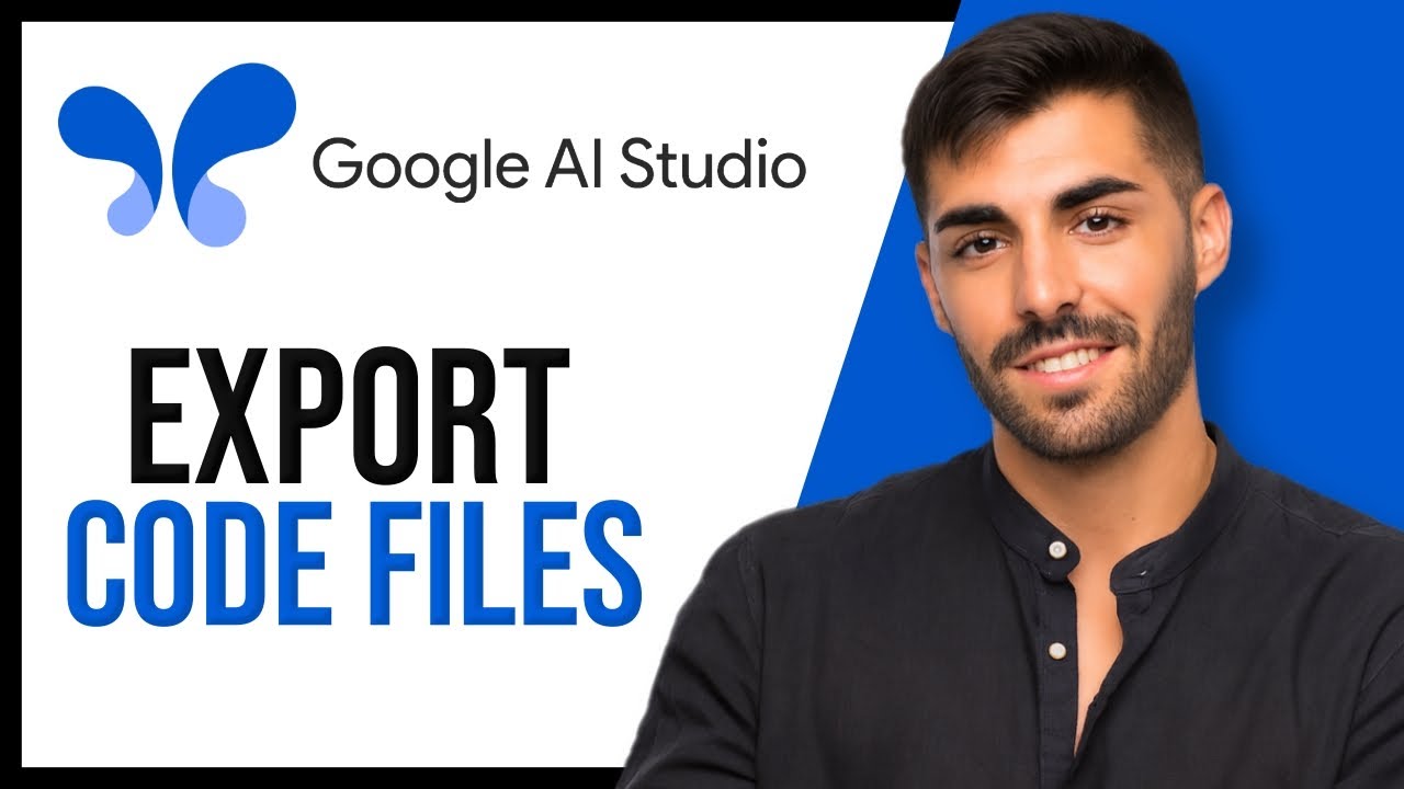 How to Export Code Files from Google AI Studio | Download & Edit Your App Files