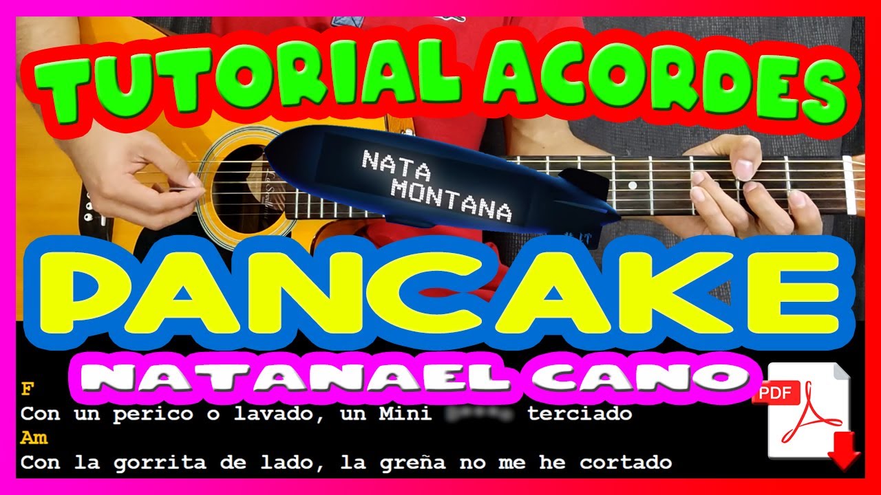 [TUTORIAL] Pancake - Natanael Cano x Peso Pluma - Acordes - Letra - Guitarra