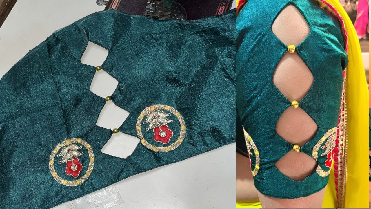 Cut wali bajju design #youtube #newvideo #viral #blouse #selves #design 