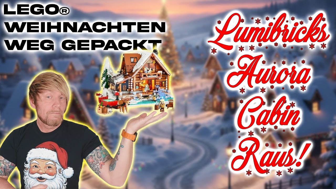 Das beste was ich von Lumibricks bisher gebaut habe & ich hab viel gebaut! | Aurora Cabin L9090