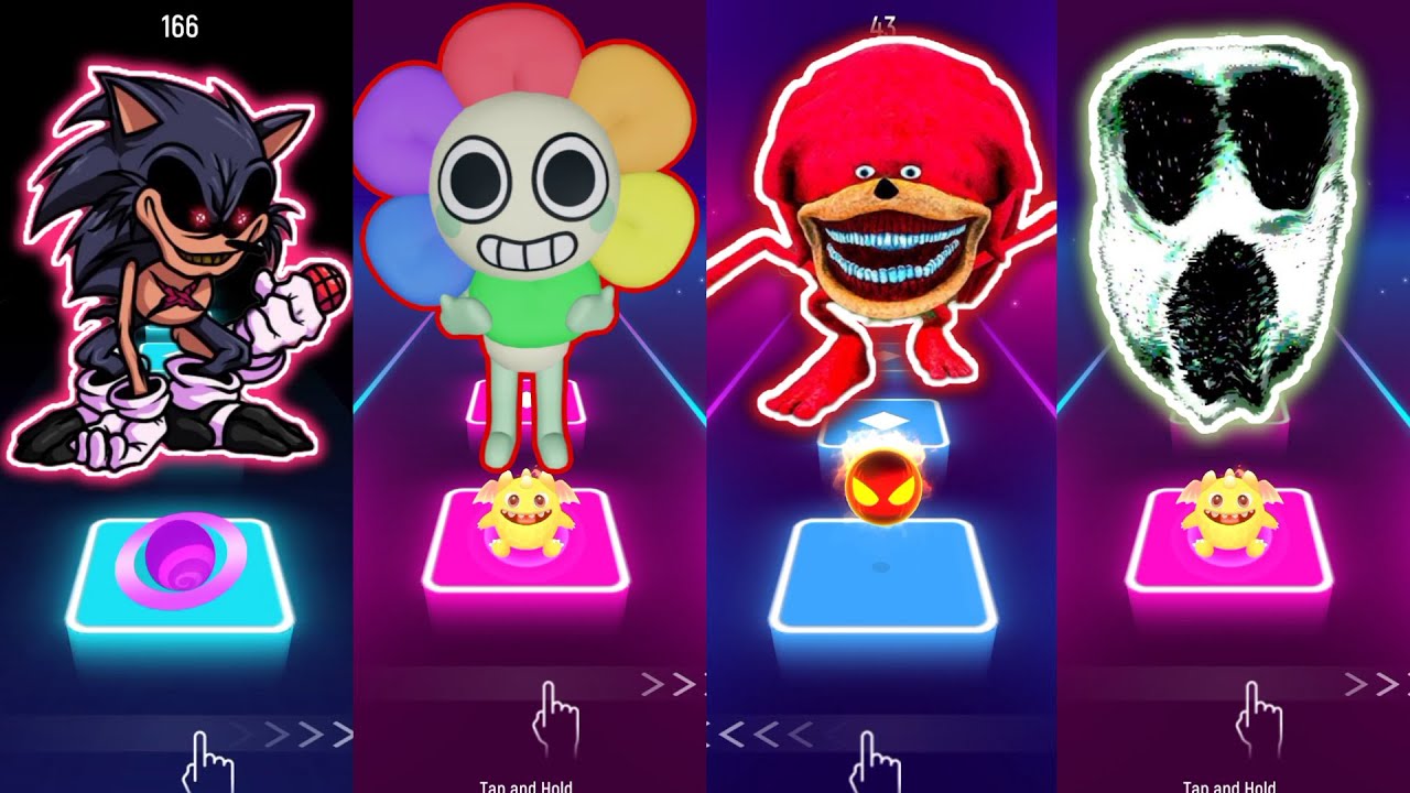Best TILES HOP💣DANDY'S WORLD, Sonic tapes, Roblox door, Sonic exe, 😍Coffin DANCE
