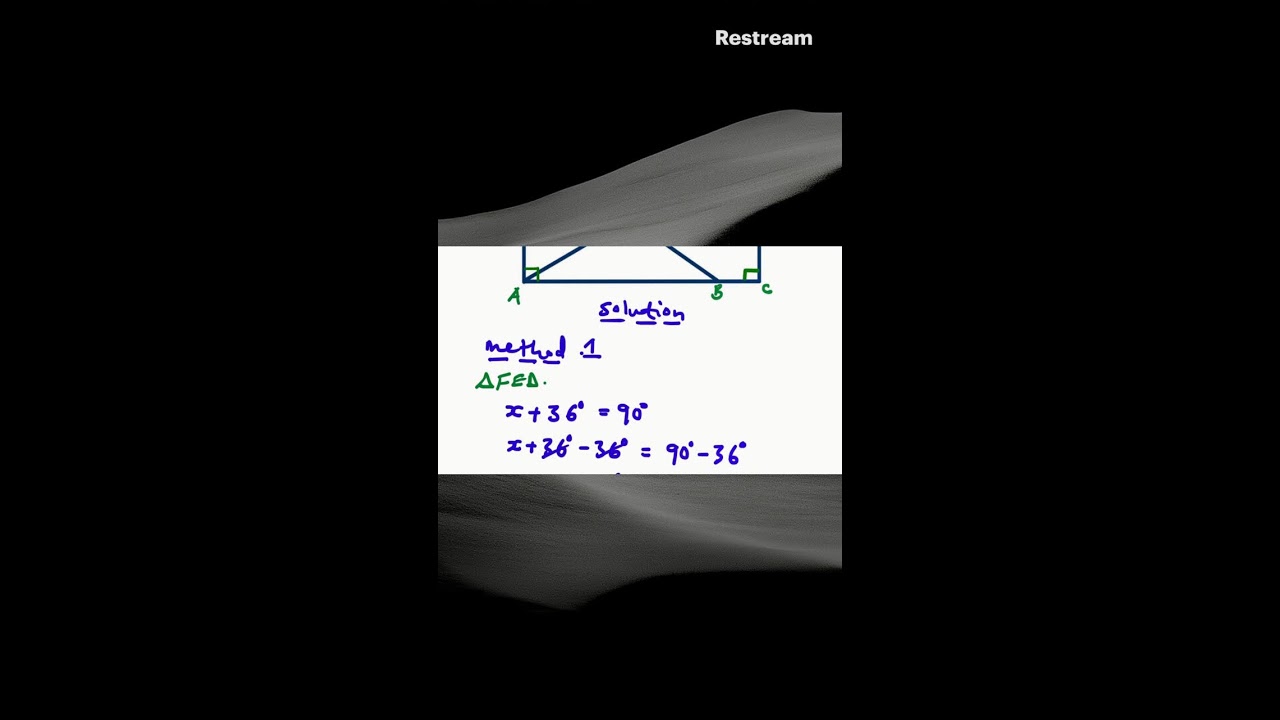 Find M without making these geometry mistakes 📐