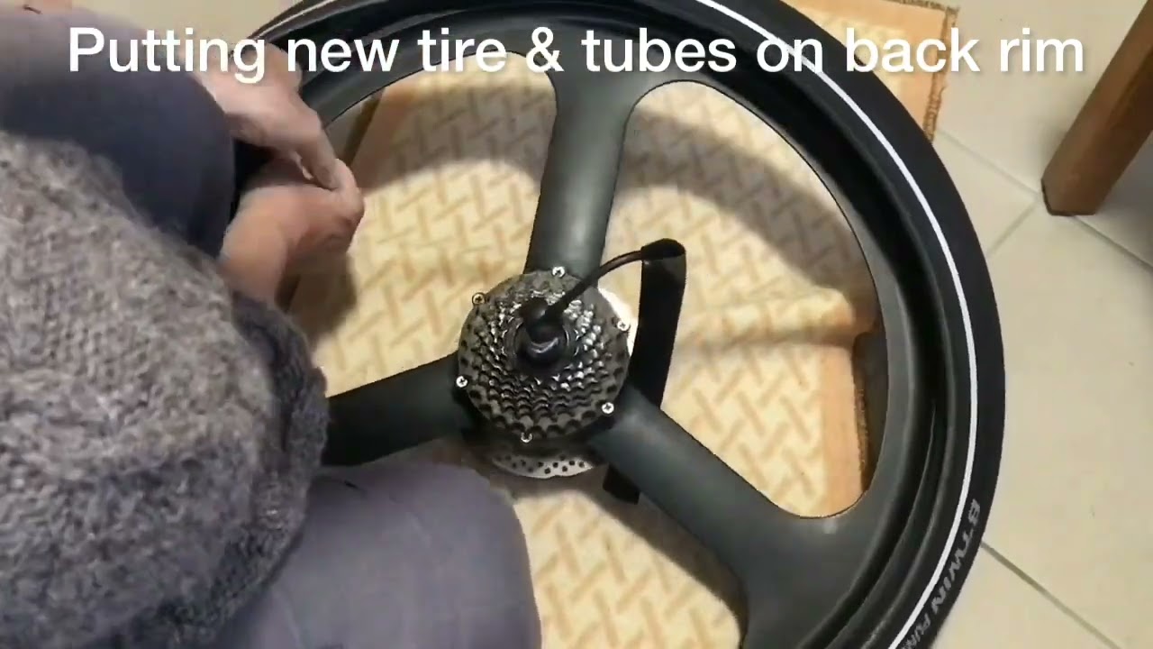 Changing Tires on Samebike LO26