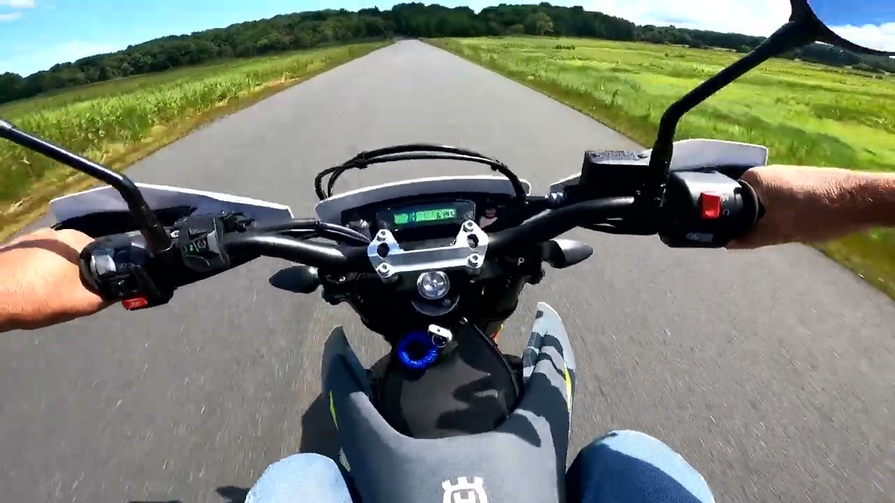 🟡QUICK RIP! | 701 SUPERMOTO TOP SPEED | WINGS EXHAUST