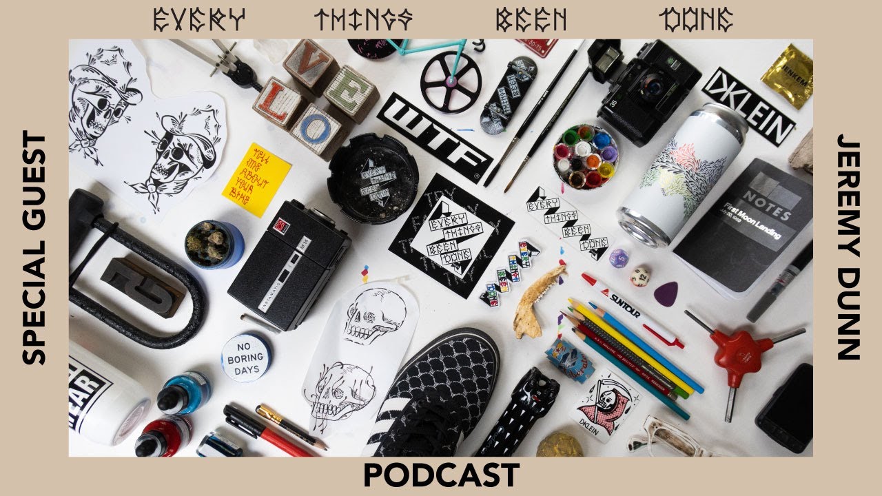 Jeremy Dunn Everything's Been Done Podcast. Conversations in Cycling & SubCulture
