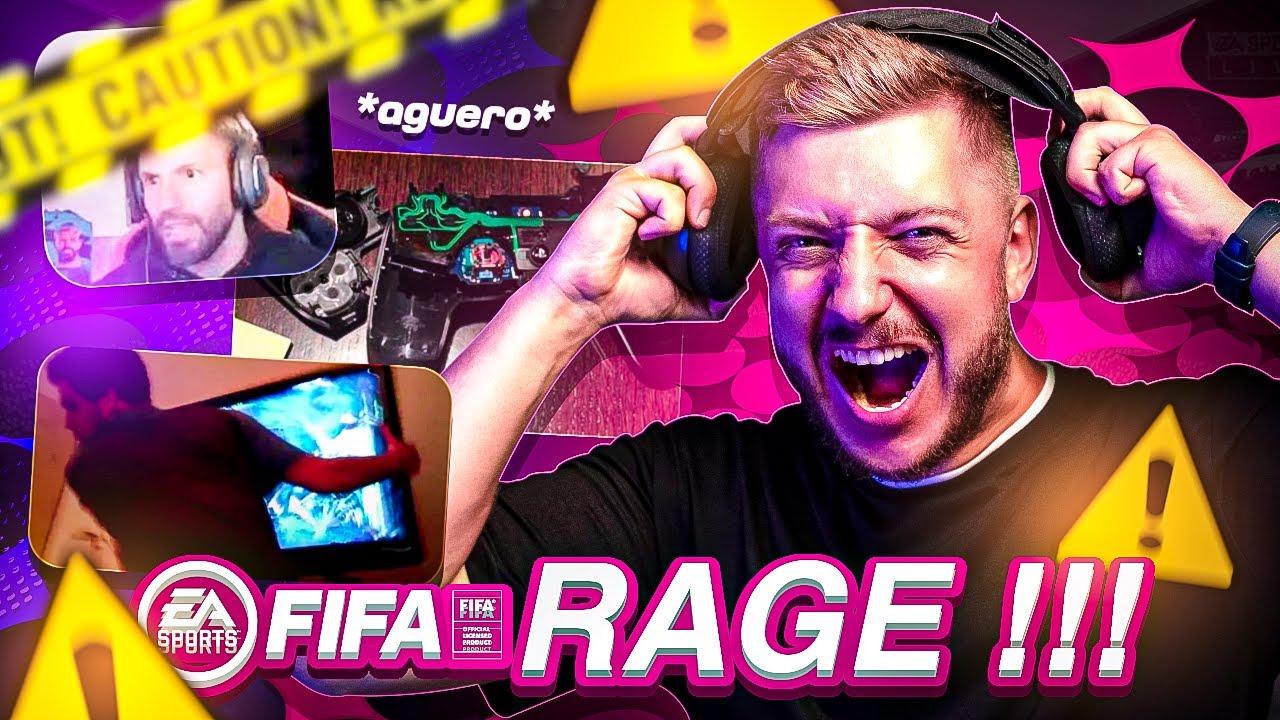 OGLĄDAM NAJLEPSZE RAGE W FIFIE!!