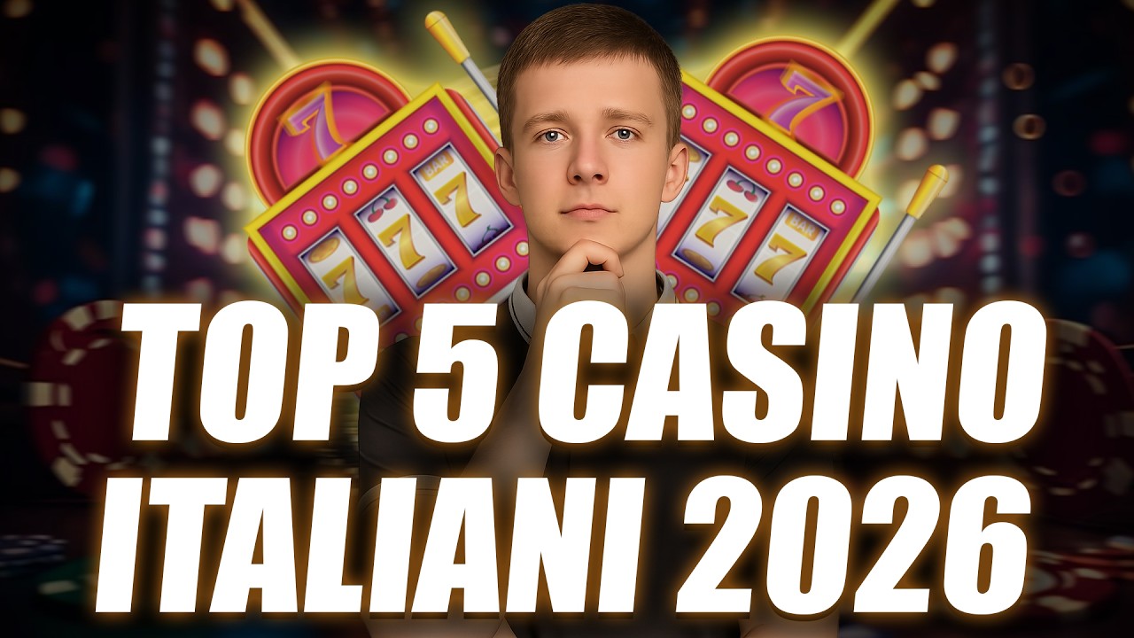 ✅ TOP 5 CASINO ITALIA 2026 🎯 MIGLIORI SITI DI GIOCO ONLINE ITALIANI