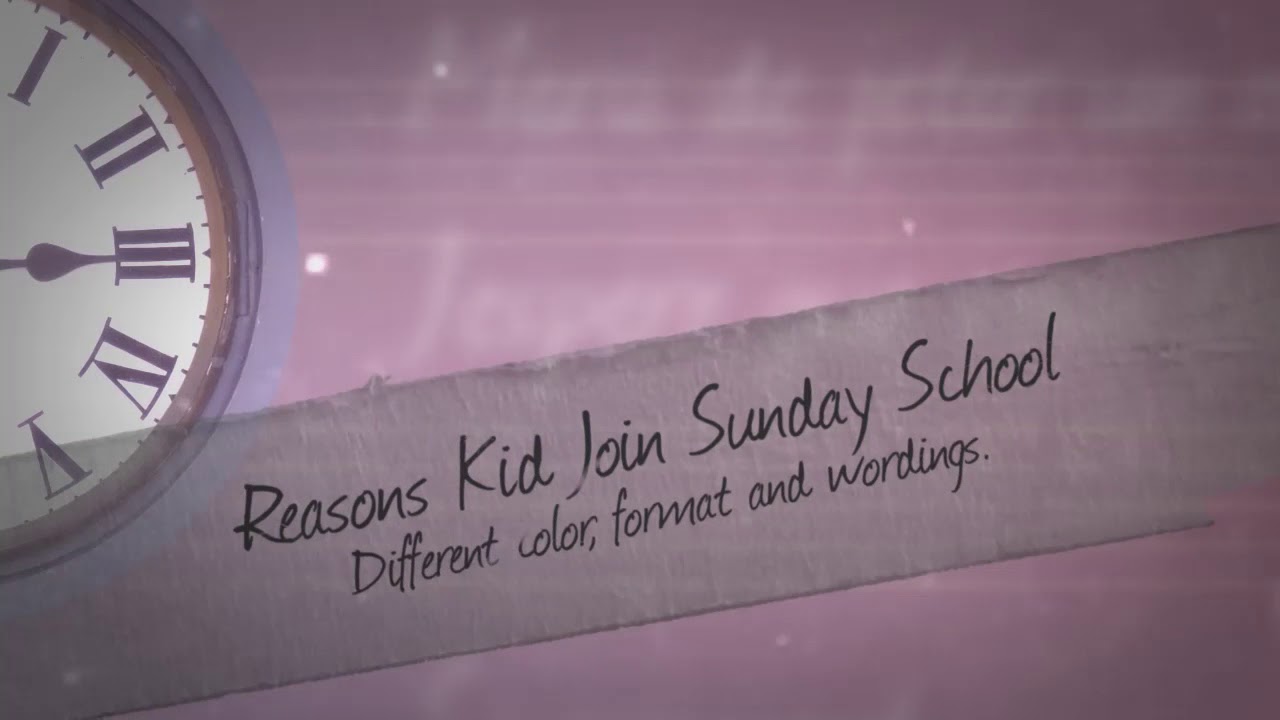 Sunday School Certificate Templates - Free Download