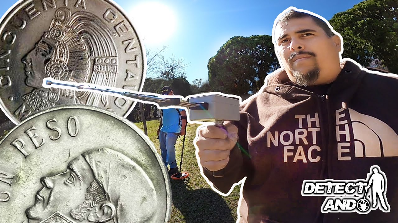 Rudy Nos Enseña Una técnica Muy Fácil De Radiestesia y Sacamos decenas de Monedas ft  Detecto Bit