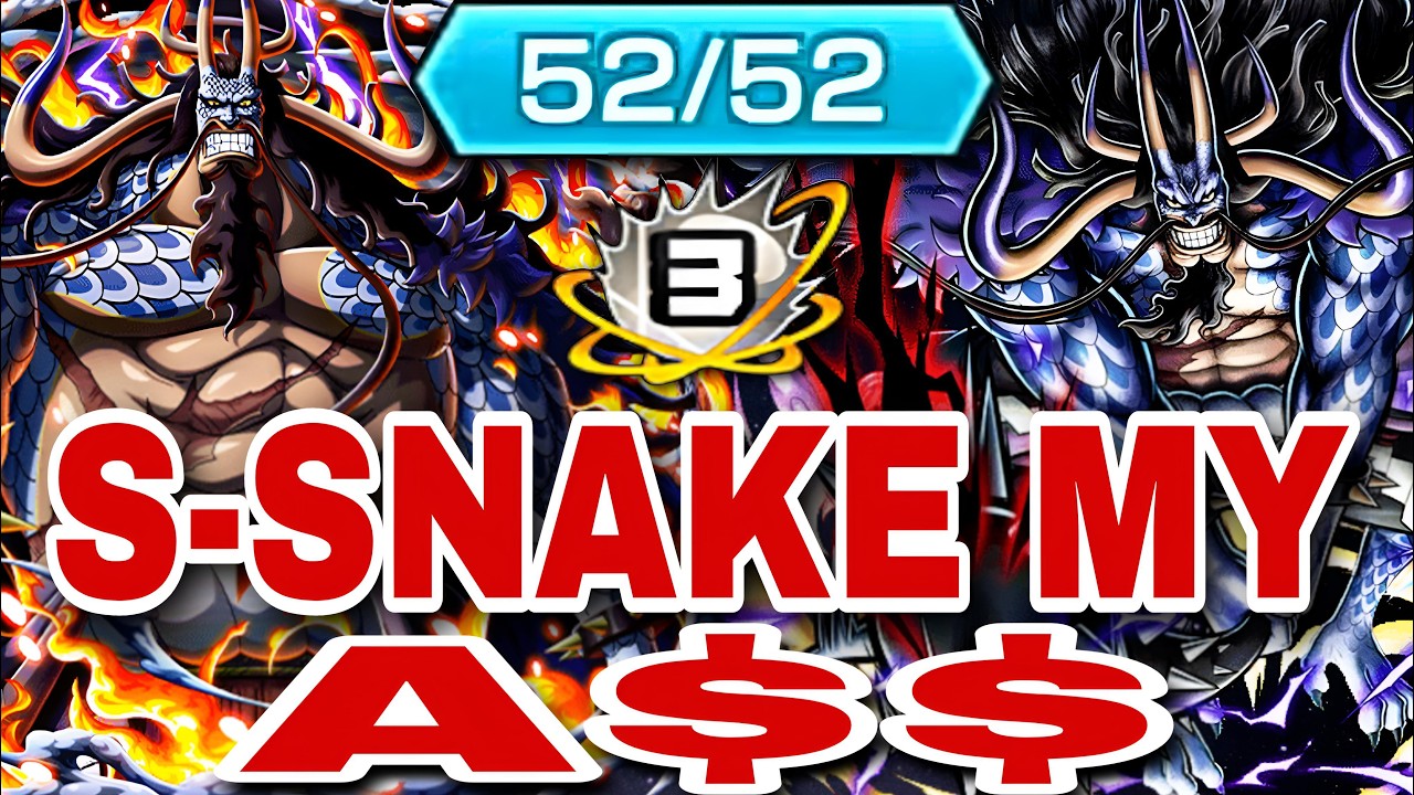 MY BOOST 4 HYBRID KAIDO 🐲 DENIES TO FALL OFF! 😤 | One Piece Bounty Rush OPBR SS バウンティラッ