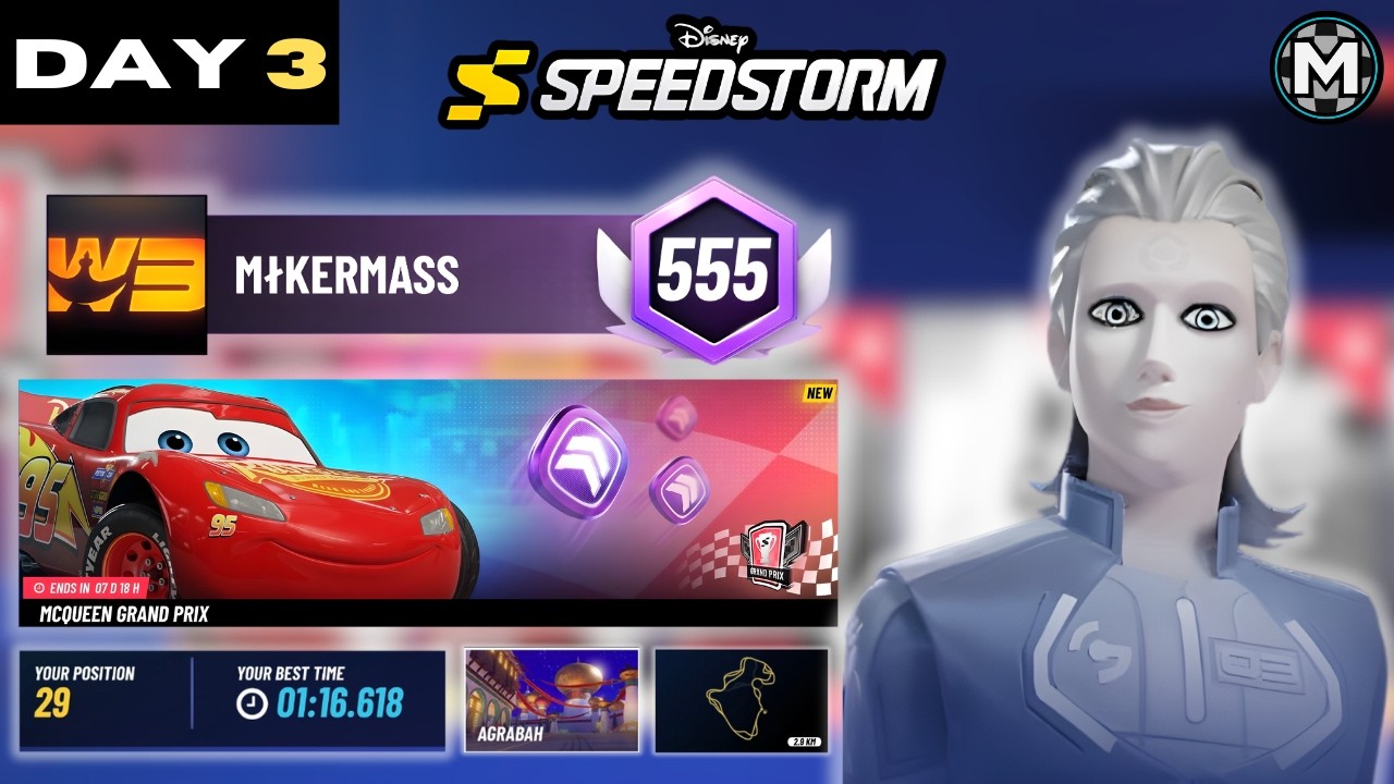 Disney Speedstorm Grand Prix (Day 3) - 1:16.618 - Zuse | MikerMass