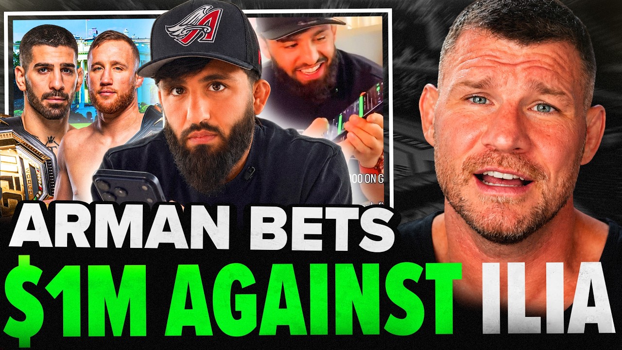 Arman BETS $1 MILLION Against Topuria on Justin Gaethje?! | BISPING REACTS