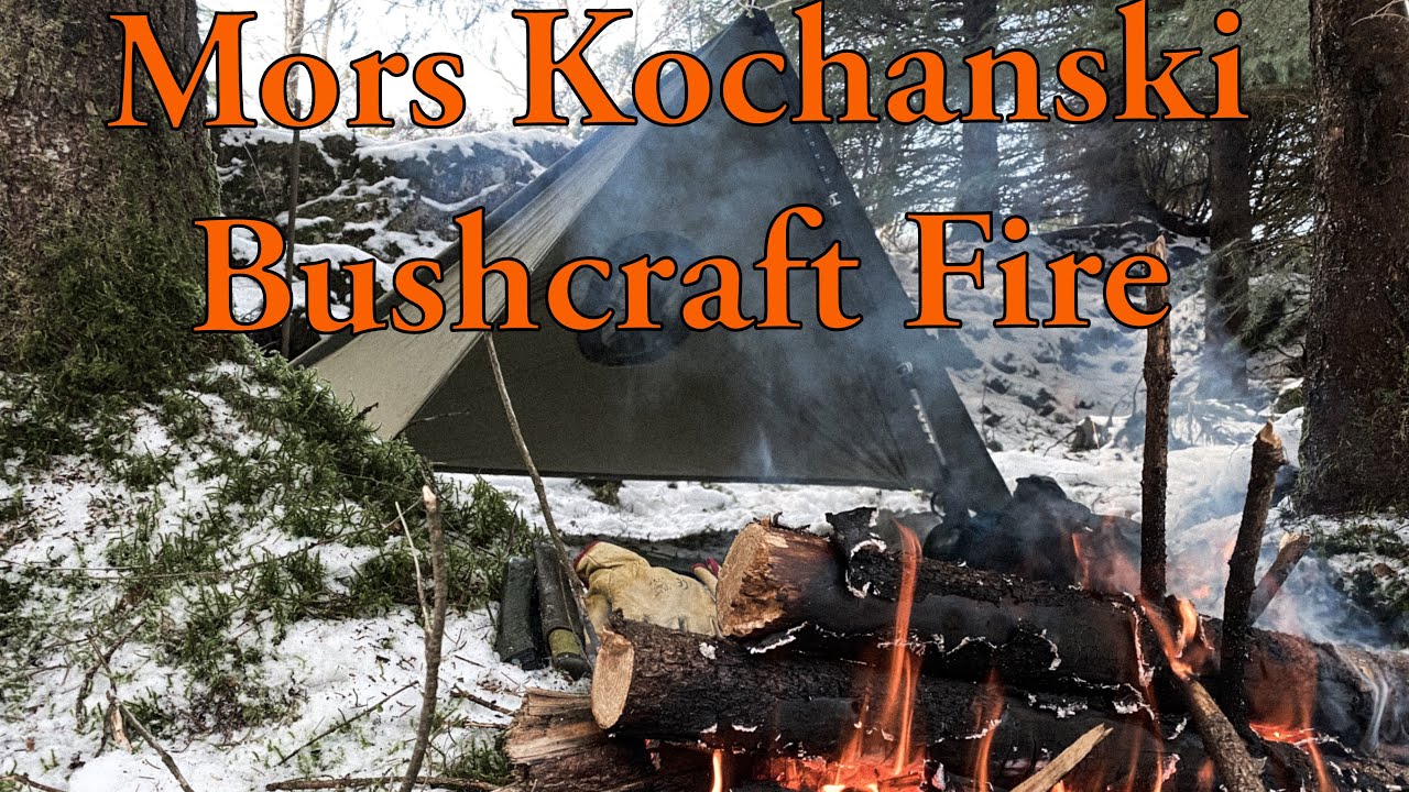Mors Kochanski Bushcraft And Survival Fire | Winter Conditions | Norway Wilderness Adventure