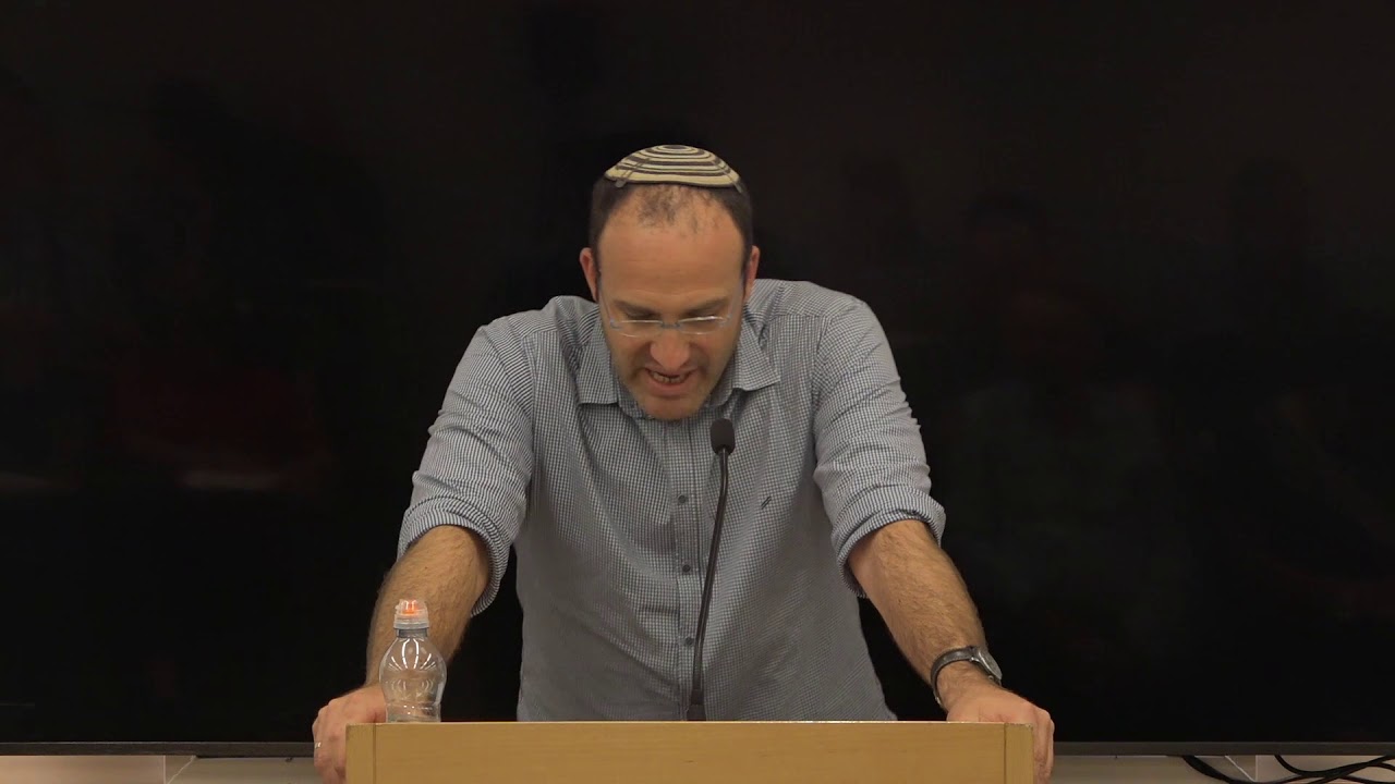 'כי לא יראני האדם וחי' - הרב אילעאי עופרן