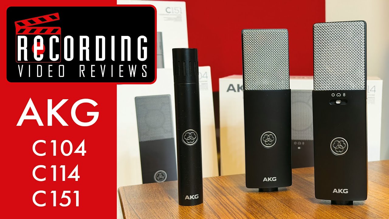 Видеообзор: AKG C104, C114 и C151