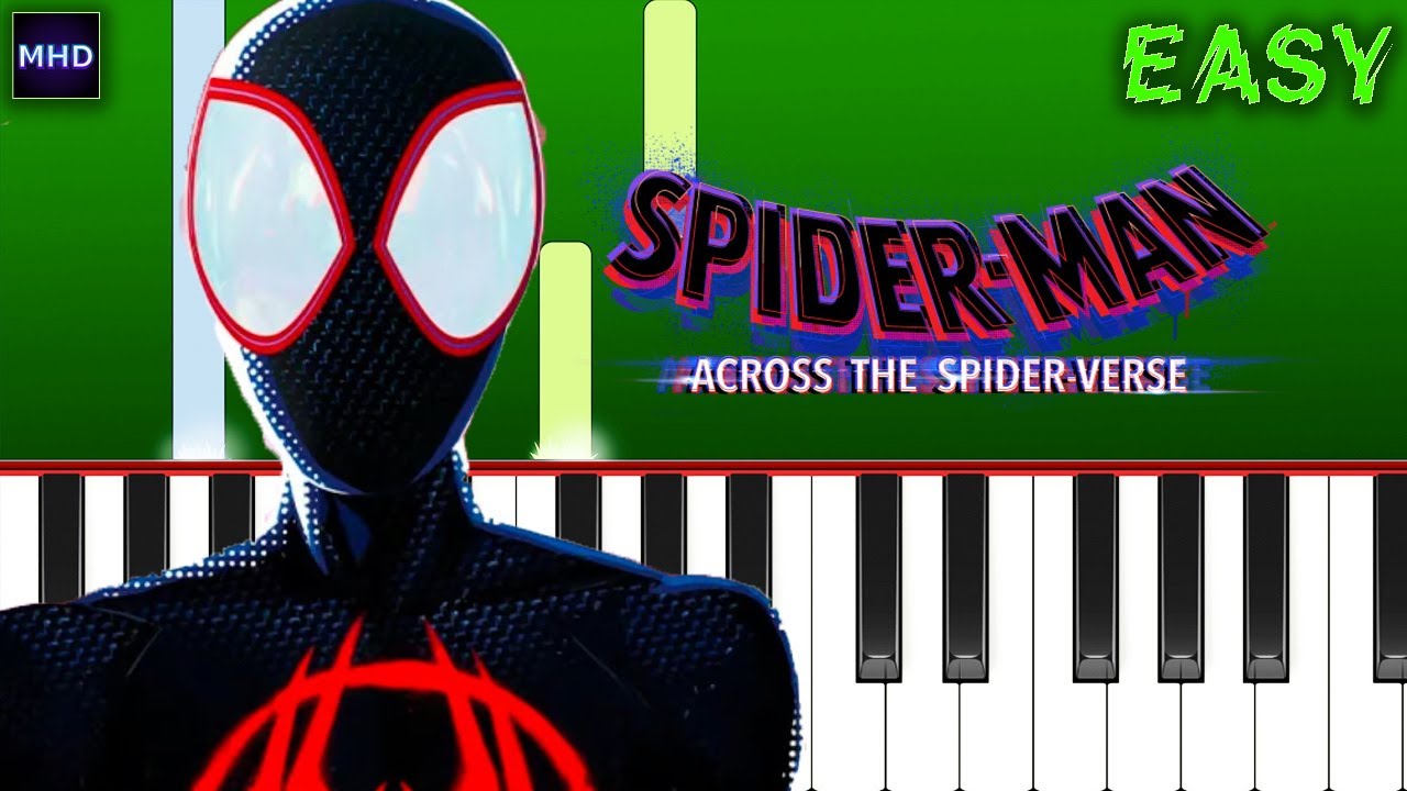 Spider-Man Across the Spider-Verse - Annihilate - Piano Tutorial [EASY]