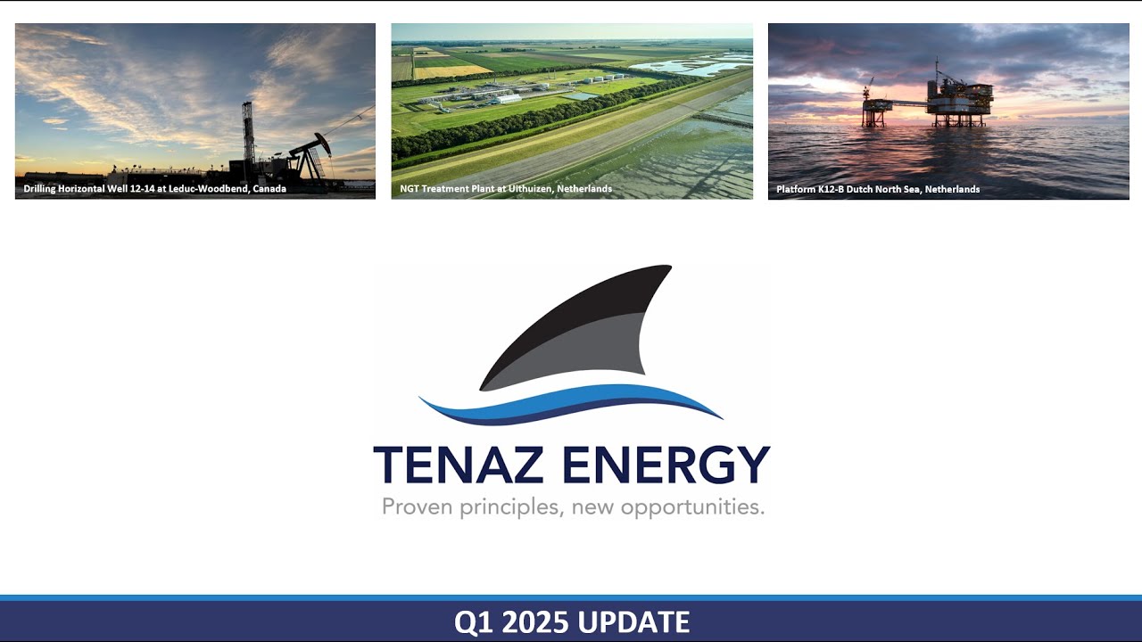 President and CEO Tony Marino Discusses Q1 2025 Results for Tenaz Energy Corp.