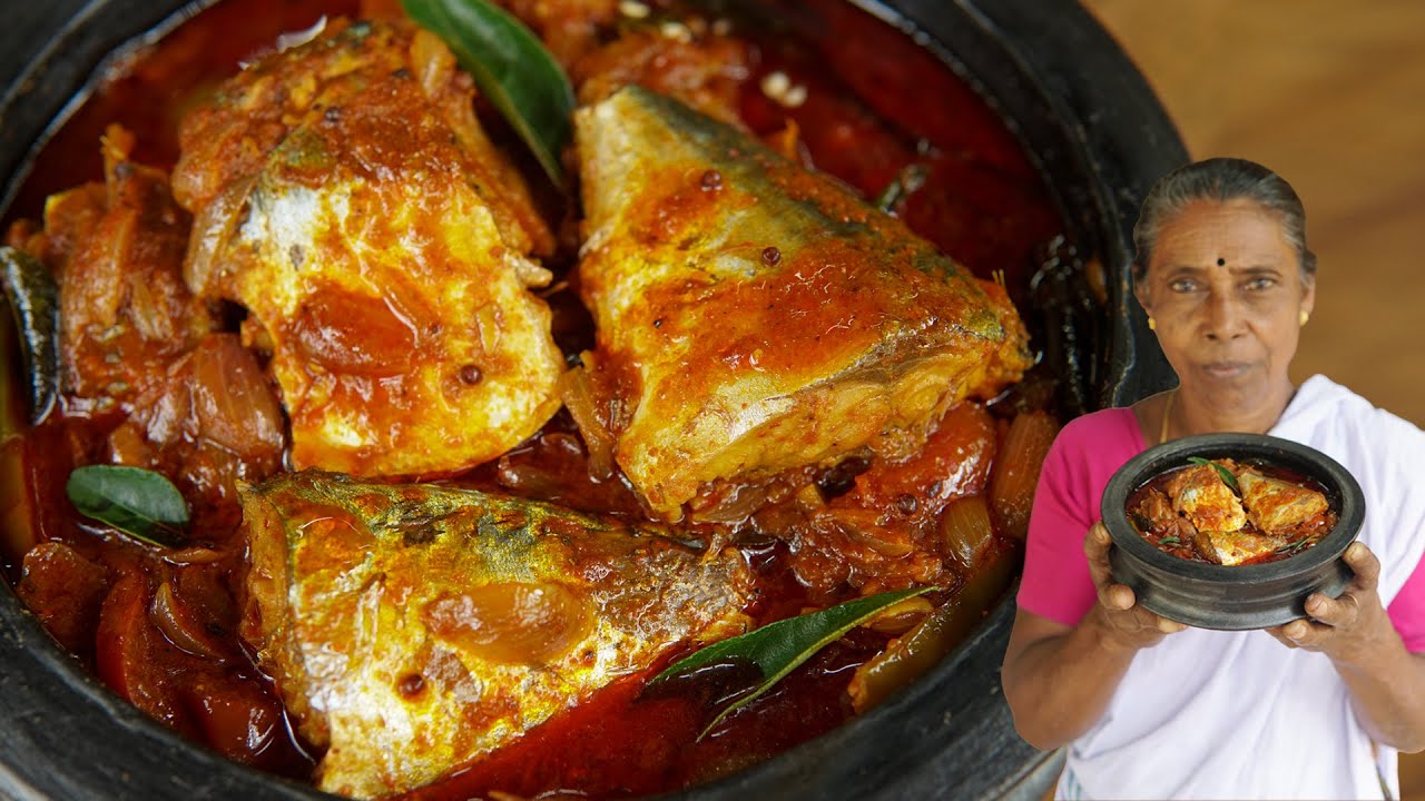 Kerala Style Spicy Fish Curry Recipe -  Spicy Ayala Curry