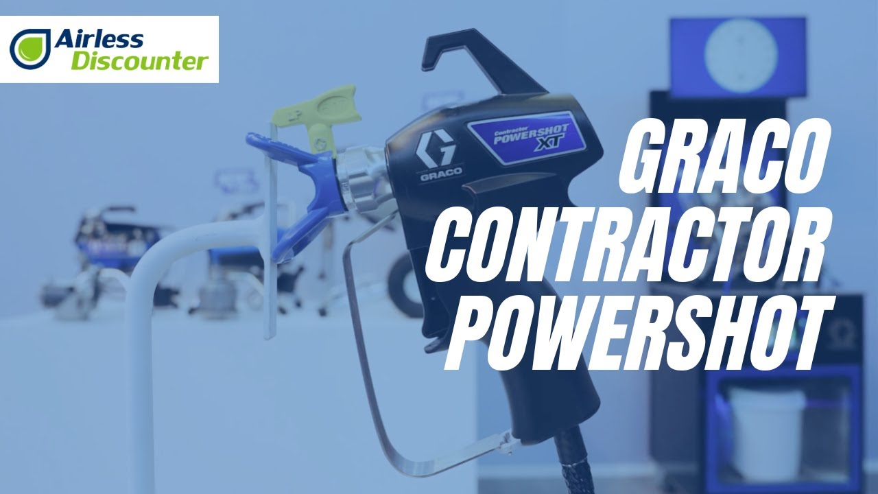 💥Graco Contractor PowerShot: puissance et précision pour des résultats professionnels garantis !💥