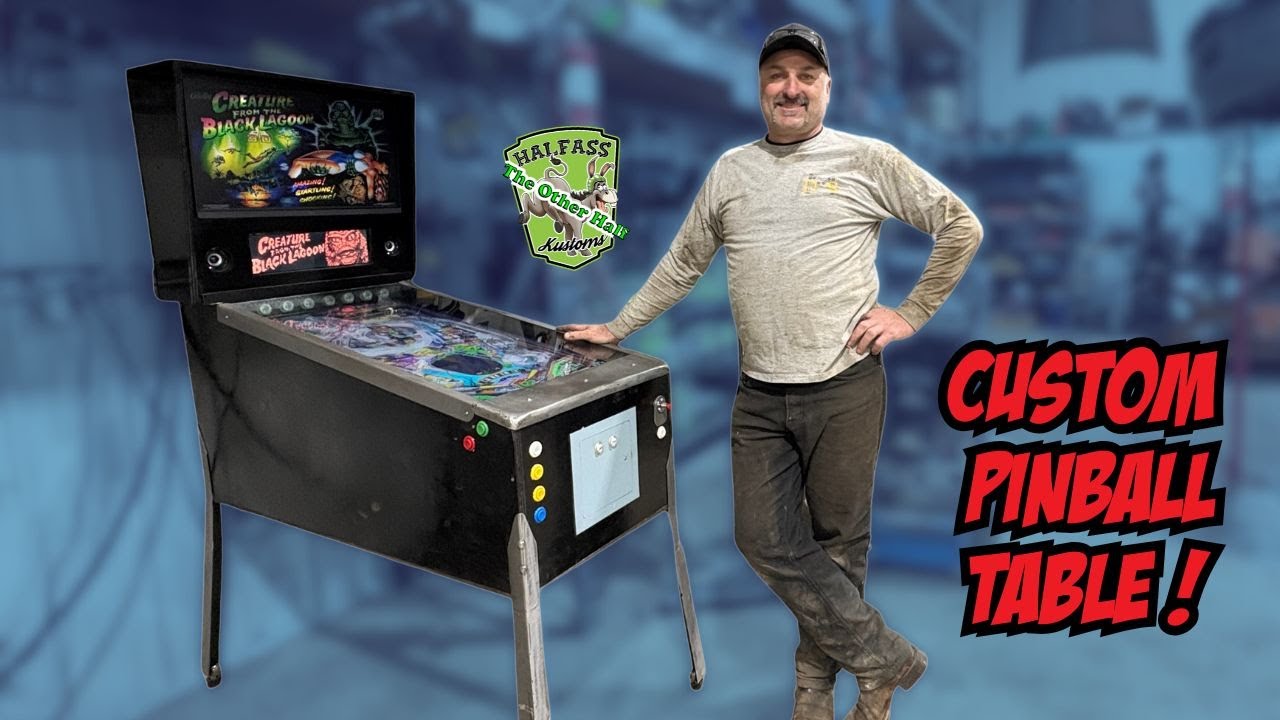 We built a Virtual PINBALL TABLE !