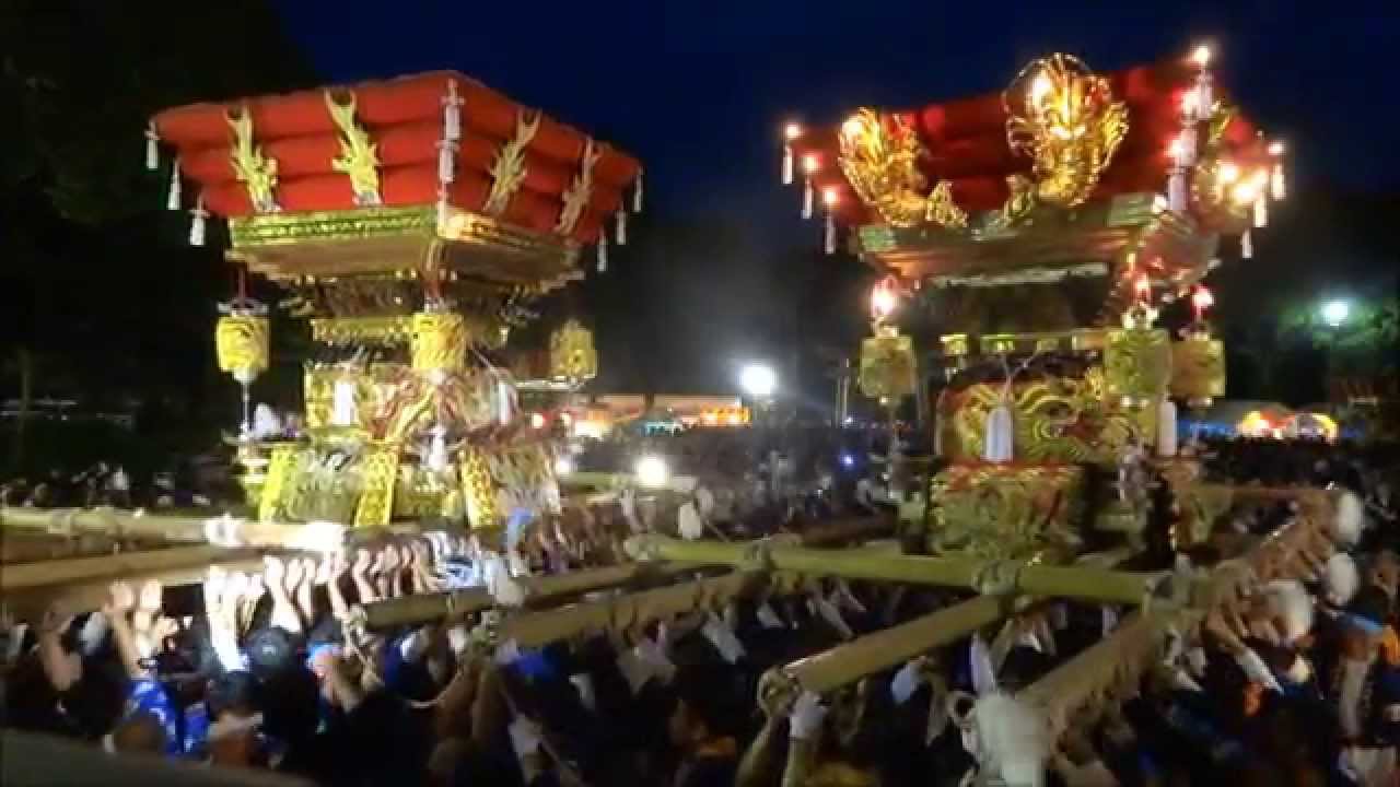 平成26年 大宮八幡宮秋祭り 昼宮 高木VS平田