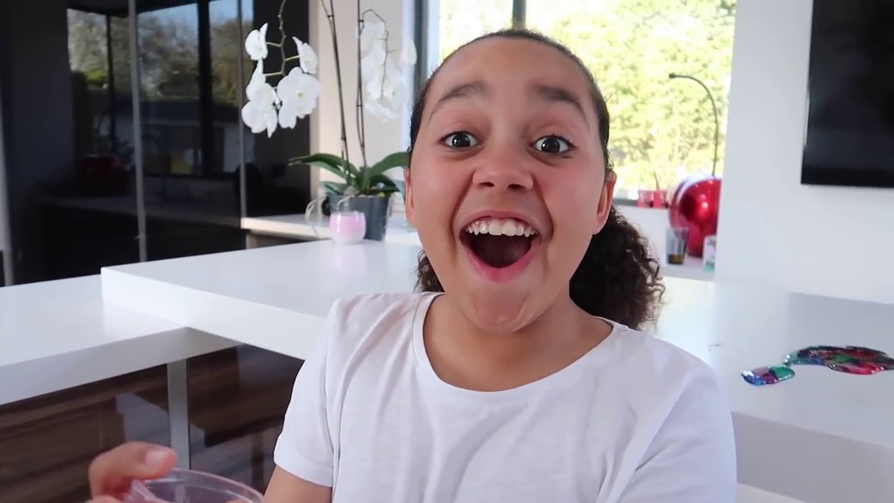 Mixing All My Slimes! DIY Giant Slime Smoothie   Toys AndMe