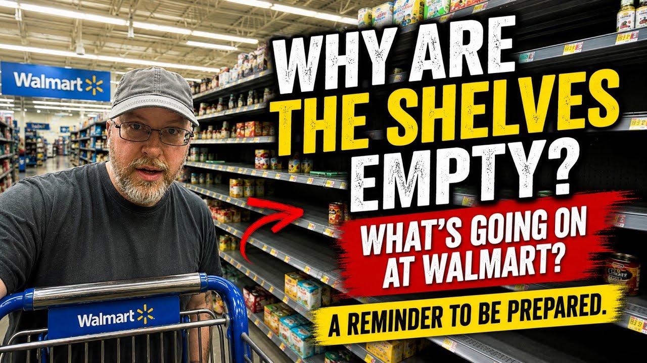I Went to Walmart&hellip; Why Are So Many Shelves Empty?