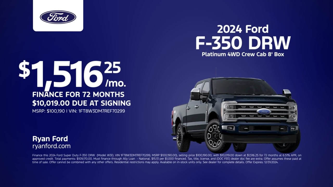 Ford F-350 DRW 12/06/2024 4648884