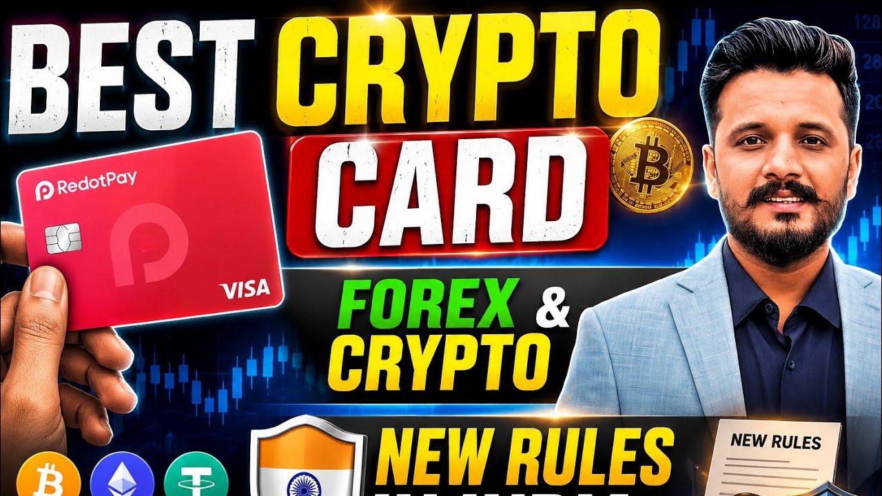 Best Crypto Card in India? | RedotPay Card Review | Forex & Crypto | New Rules for Indian Users🇮🇳