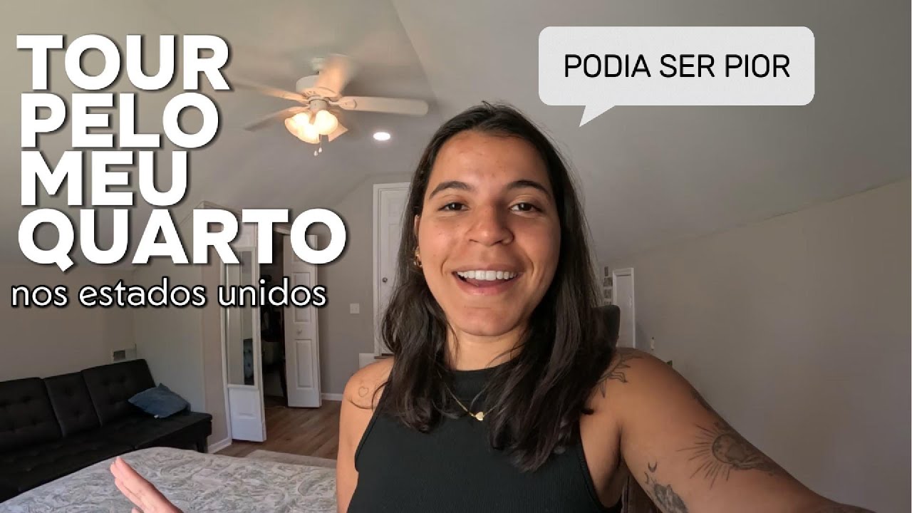 TOUR PELO MEU QUARTO DE AU PAIR NOS 🇺🇸