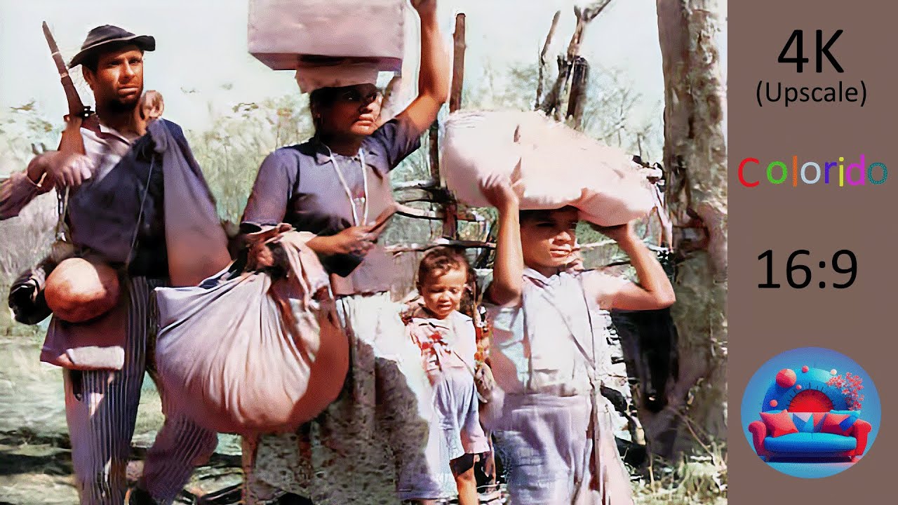 Filme vidas secas (1963) completo, colorido e em 4k. (N sei pq o ytube bloqueou os coment&aacute;rios)