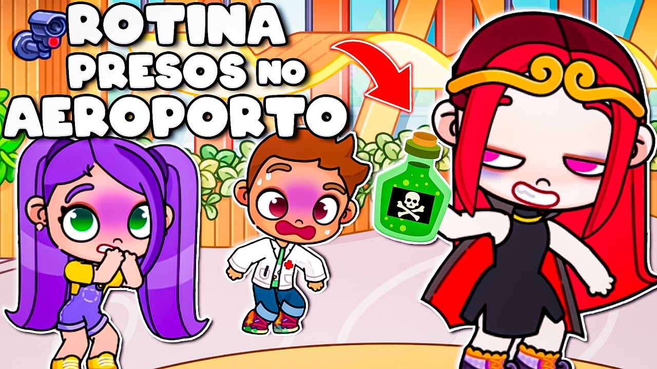 ROTINA FICAMOS PRESOS NO AEROPORTO DO AVATAR WORLD | ROTINAS E HISTÓRIAS