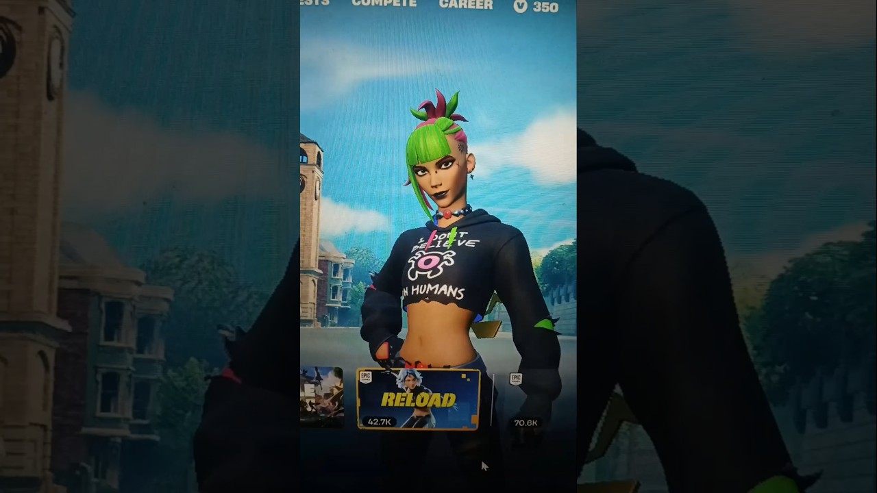 I got the new BUG PUNK SUNNY 🌞 skin #fortnite #helpmemakethismakesense #bugha